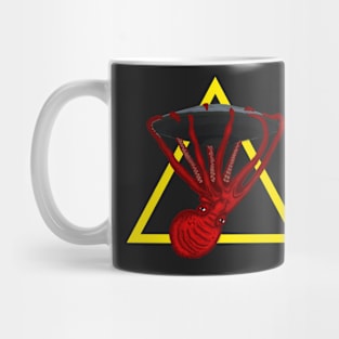 Aliens and Octopuses Triangle Mug